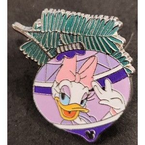 Disney Trading Pin DLR 2010 Hidden Mickey Christmas Ornament Completer D…‎